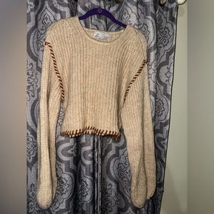 NWT DH New York Sweater Oat Combo